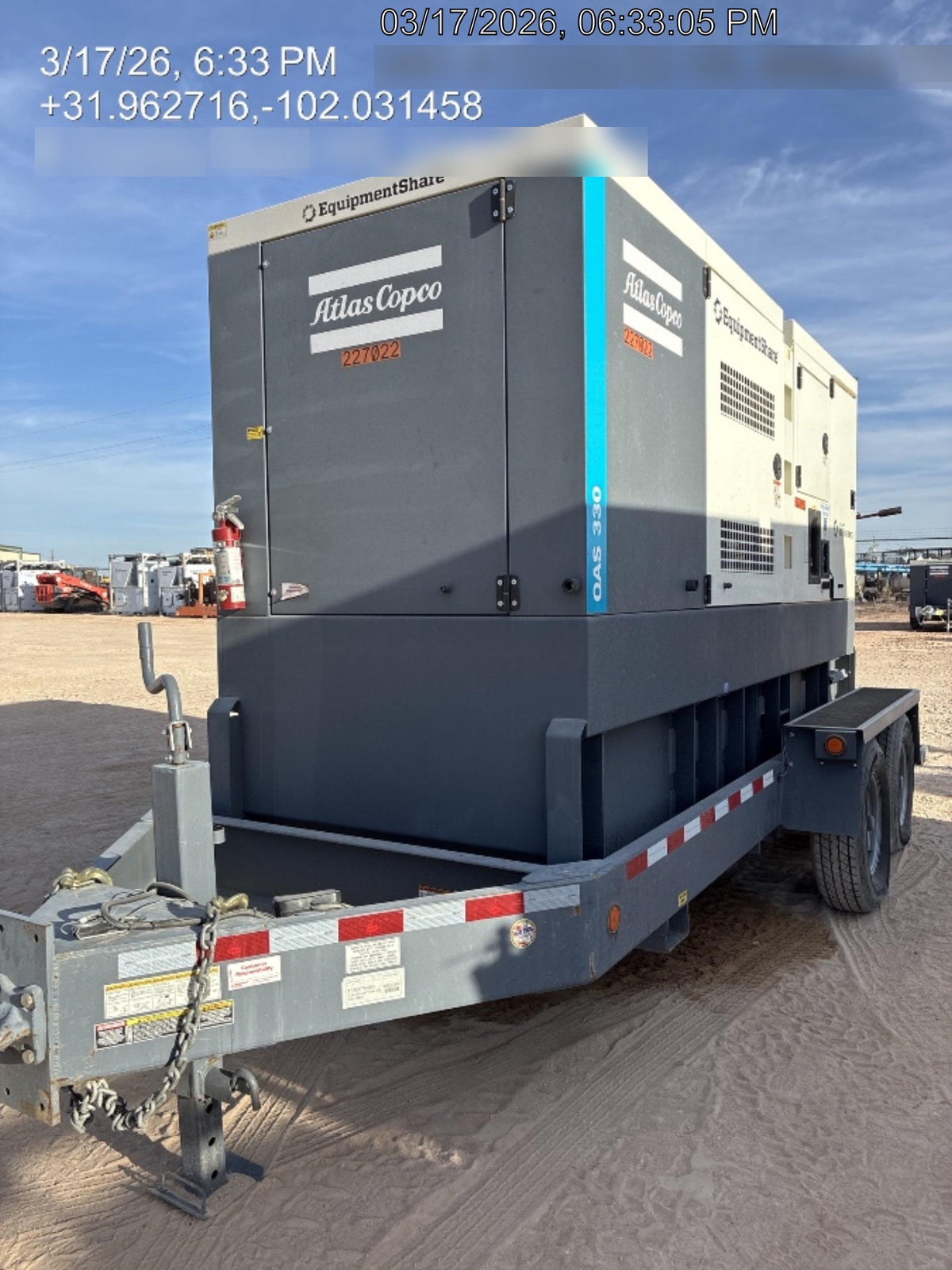 2022 ATLAS COPCO QAS 330