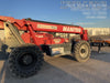 2018 Manitou MTA10055 Manitou MTA 10055 w/Cab/Heat/AC, Work Lights/Strobe, Aux Hyd, Solid Tires, Lift Hook, 66" Carriage, 60" Forks