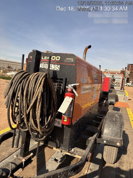 2023 Lincoln Electric LE400 Kubota V1505, Trlr, Cable Rack, Light Kit, ES Decals, T3