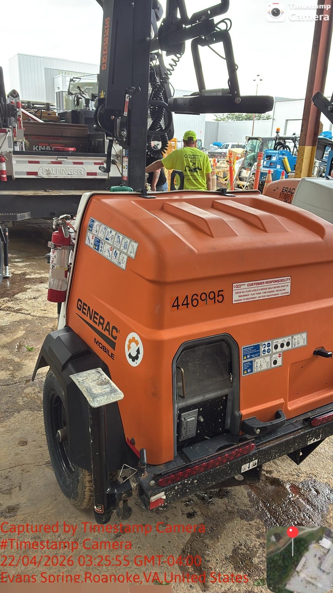 2024 Generac MLTS-4 2.4kW, Mitsu Eng, Analog, LED, Diesel.