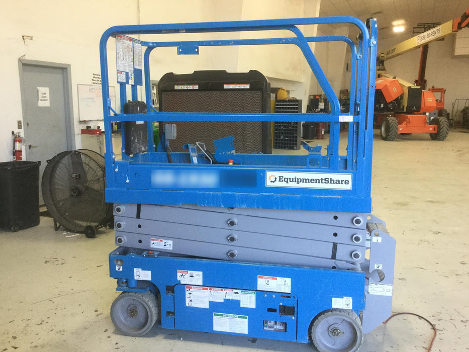 2019 Genie GS-1930 Genie GS-1930 Scissor Lift w/Standard Options