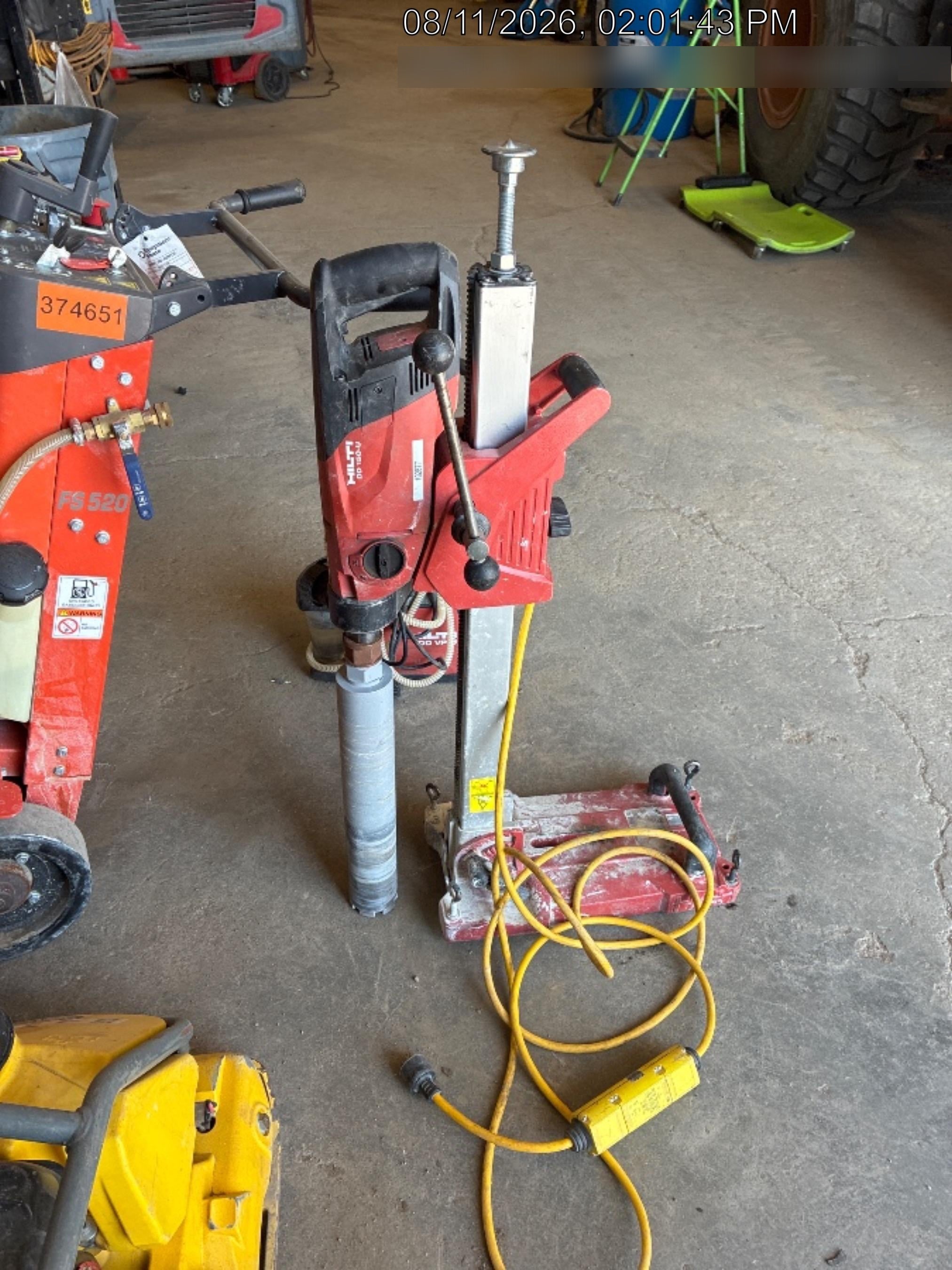 2020 HILTI DD 150-U