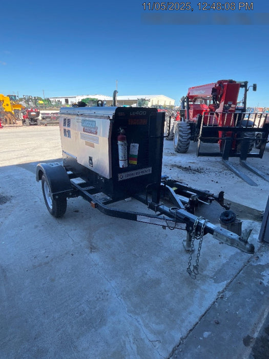 2024 Lincoln Electric LE400 Kubota V1505, Trlr, Cable Rack, Light Kit, ES Decals, T3