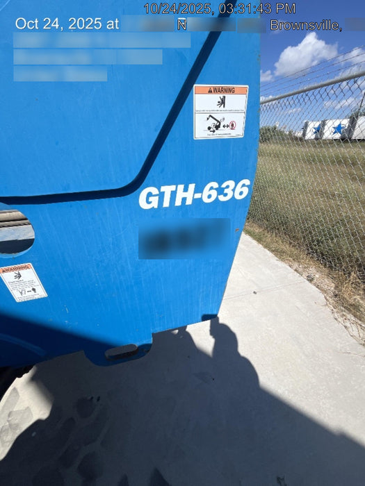 2018 GENIE GTH-636