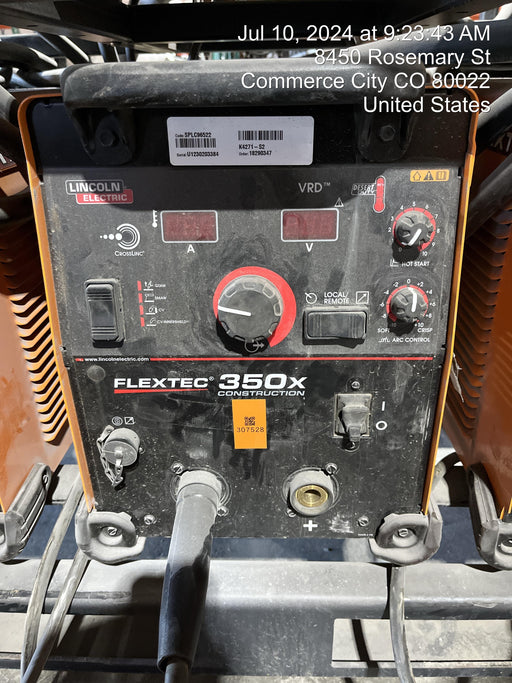 2023 LINCOLN ELECTRIC FLEXTEC 350X