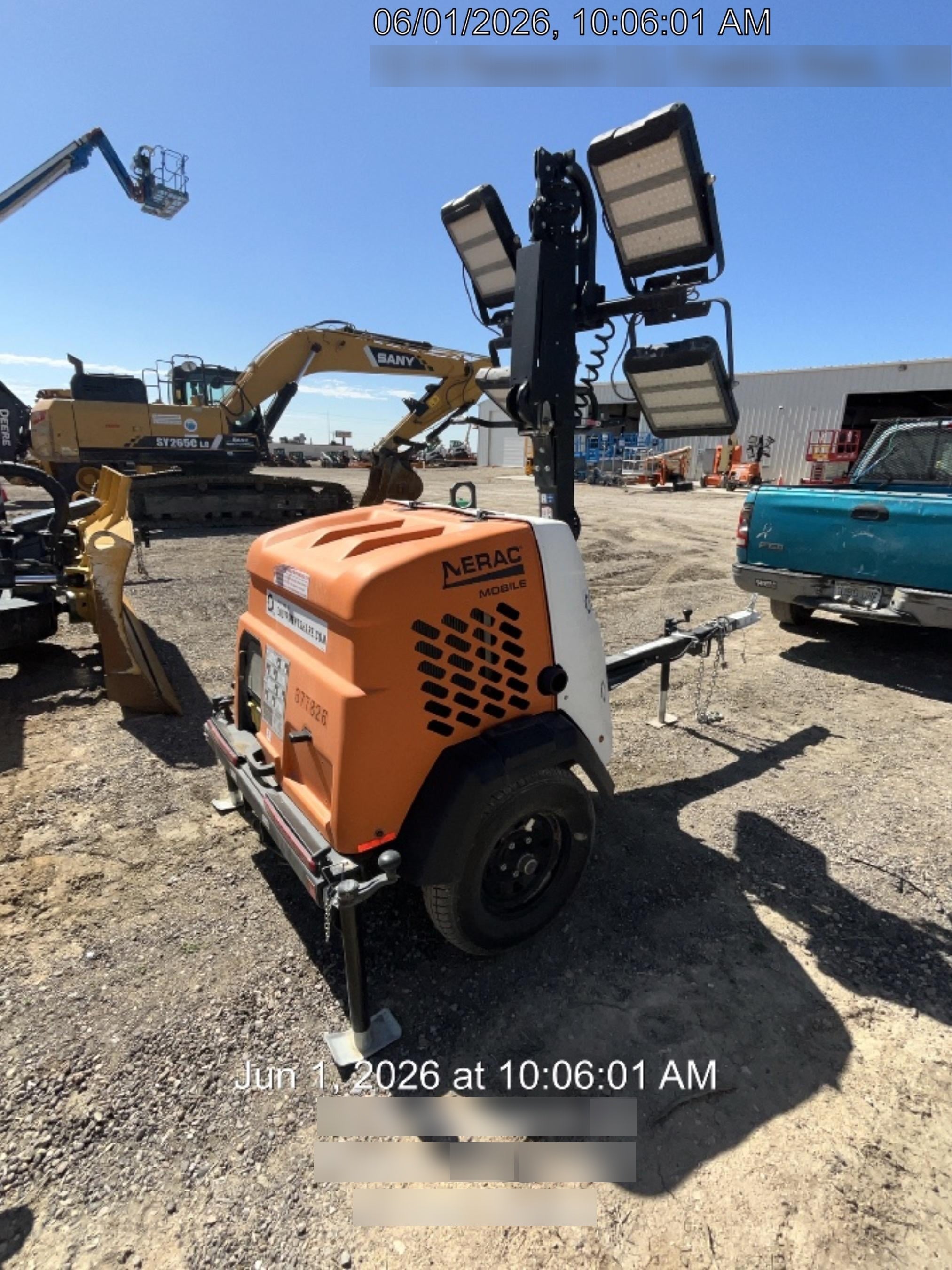 2023 Generac MLT2 Diesel, Flex Switch 120V Input, Powerzone Controller, 
(4) 320W LED Lights, 4kW Generator, 39.9 Gal Fuel Tank, 2" Ball, T3