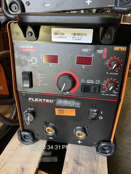 2025 LINCOLN ELECTRIC FLEXTEC 350X