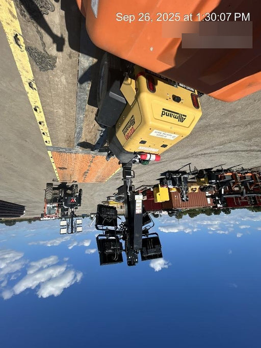 2022 Allmand NLV3GR (4) LED Light Fixture 350W, 23' Vertical Mast, 3kW Prime, Towable, Deep Sea L401, Leveling Jacks, Yanmar T4F 5.8hp