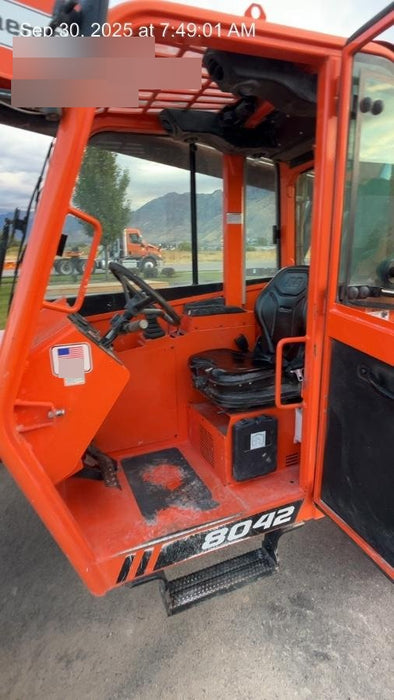 2020 Skytrak 8042 74 Hp, Cab-Heat ONLY, FF Tires, Work Lights, Beacon, Aux Hydraulics, Back up Alarm, Lifting Eye, ES Decals