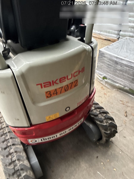2023 TAKEUCHI TB210R
