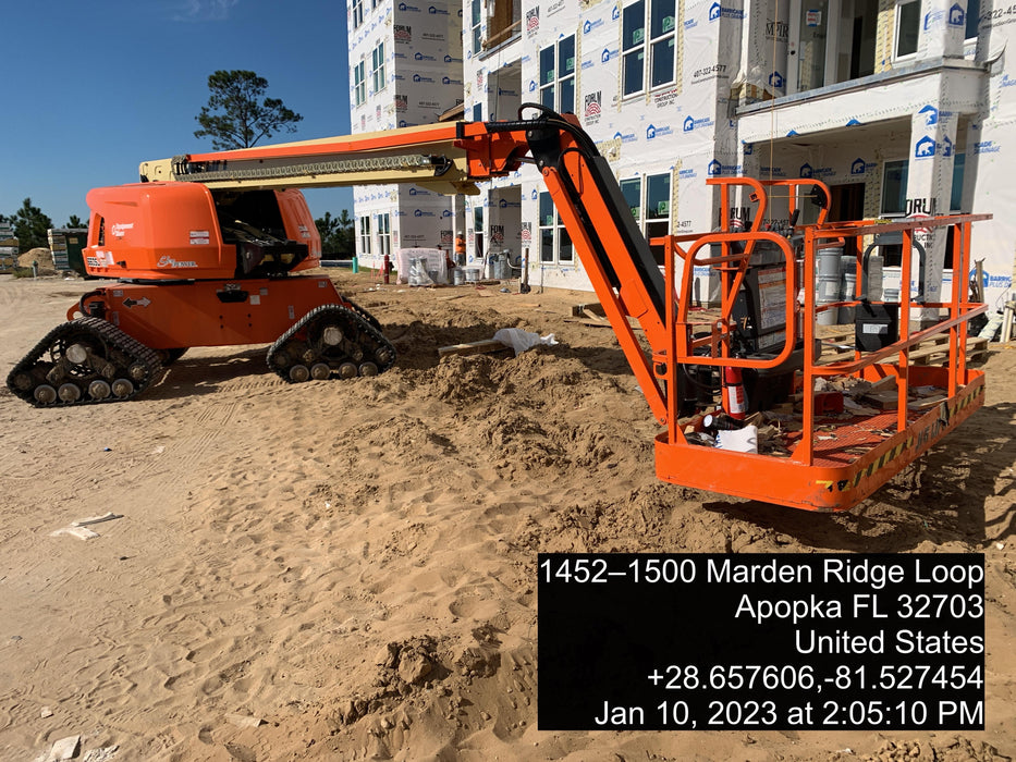 2022 JLG 660SJ Quad Track