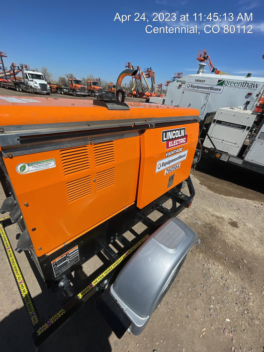 2022 Lincoln Electric LE400 Kubota V1505, Trlr, Cable Rack, Light Kit, ES Decals, T3