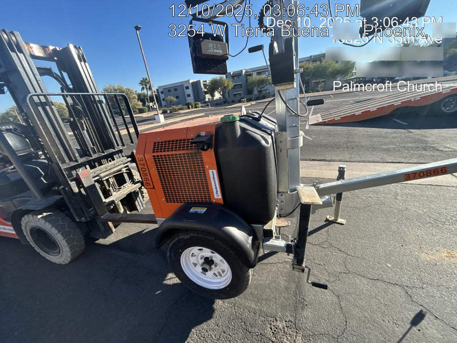 2023 Wanco WLTT-4MM4K Diesel, Deep Sea Controller, Shore Power Plug, Auto Start, (4) 350W LED Floodlights, 4kW Generator, 60 Gal Fuel Tank, 2" Ball, T3