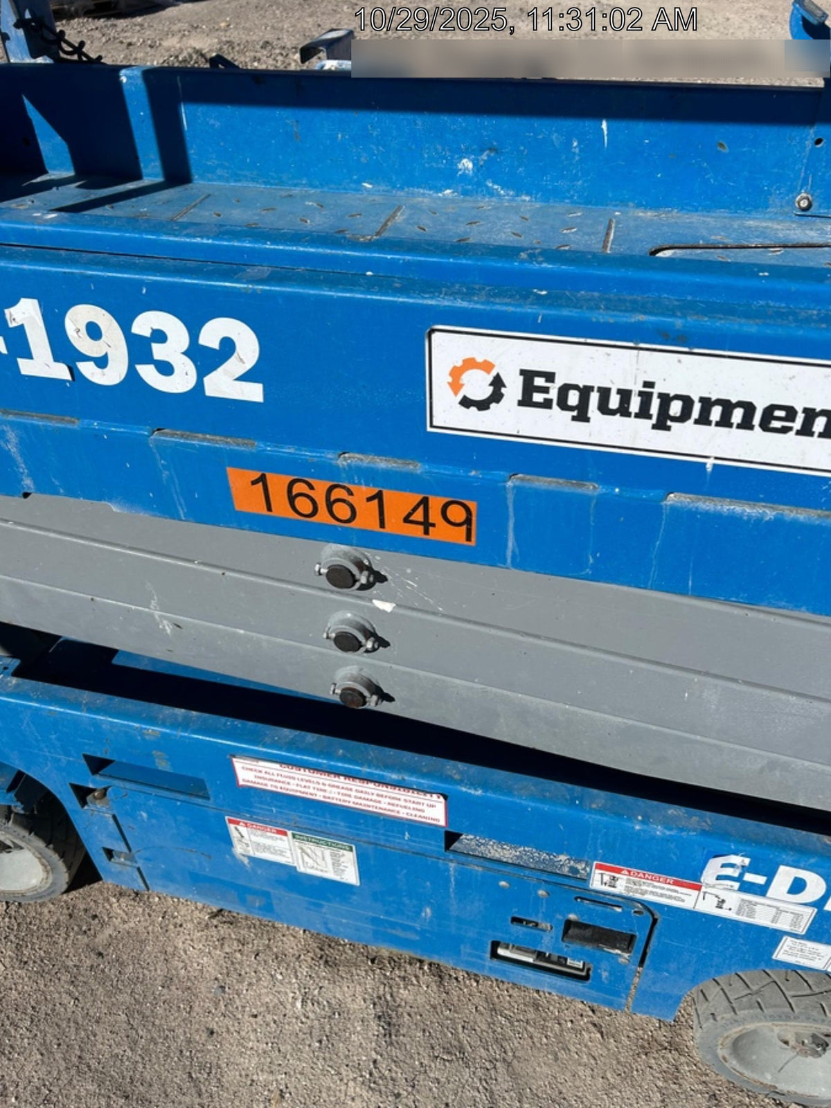 2021 Genie GS-1932 Electric Drive, Sld NM Tires, DBcns, EST
