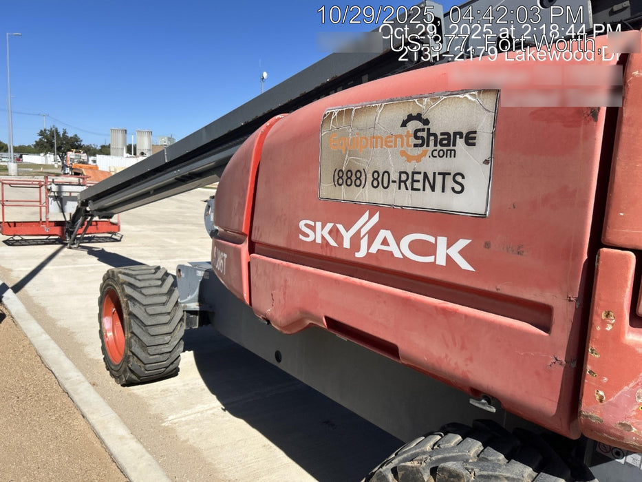 2018 Skyjack SJ86T Skyjack SJ86T w/Diesel Engine, Foam Filled Tires, Flashing Beacon, Glazier Kit