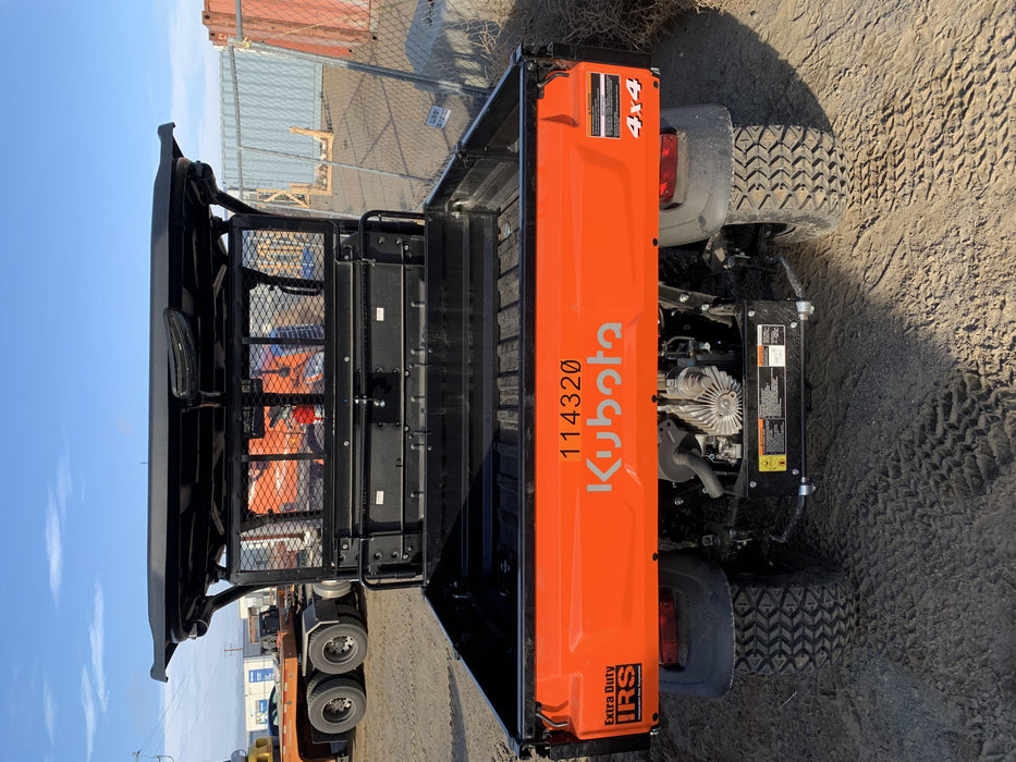 Kubota RTV-X1140W-H Canopy, 4-Seater, Diesel, Windshield Acrylic Clear, Strobe Light, Backup Alarm