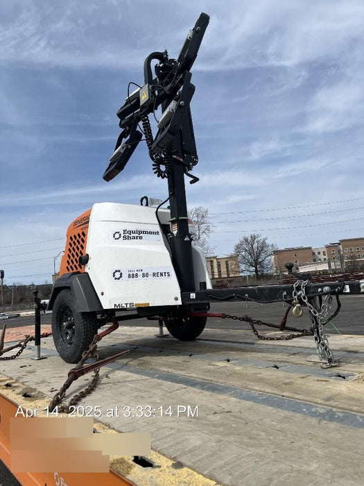 2024 Generac MLT2 Diesel, Flex Switch 120V Input, Powerzone Controller, 
(4) 320W LED Lights, 4kW Generator, 39.9 Gal Fuel Tank, 2" Ball, T3