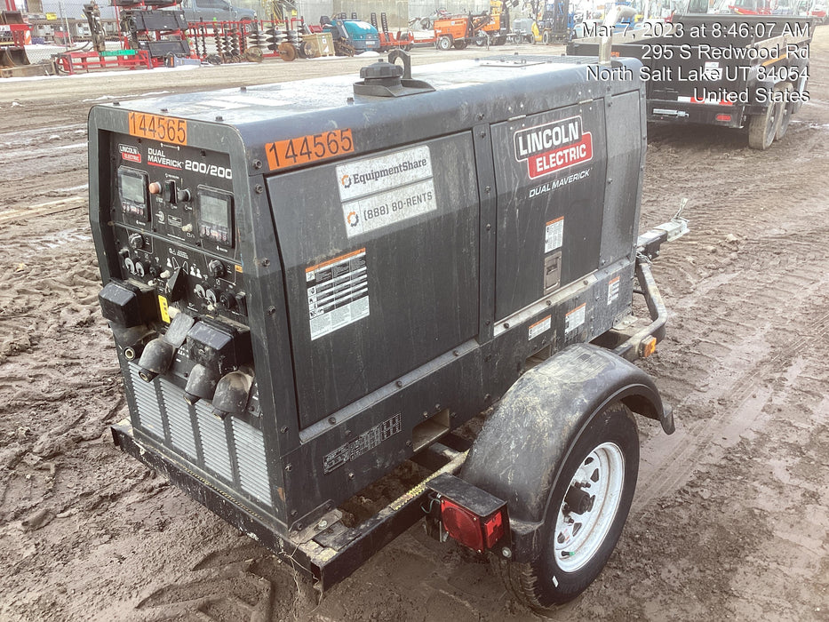 2021 Lincoln Electric Dual Maverick 200/200X Ready Pak 3 (includes trailer, cable rack, fender light kit)