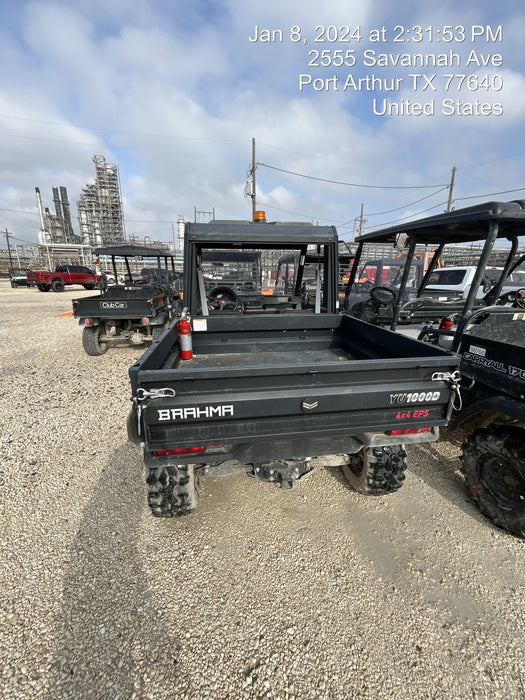 2021 Yanmar YU1000 Canopy, Steel Wheel, Poly WindShield, Beacon, Backup Alarm