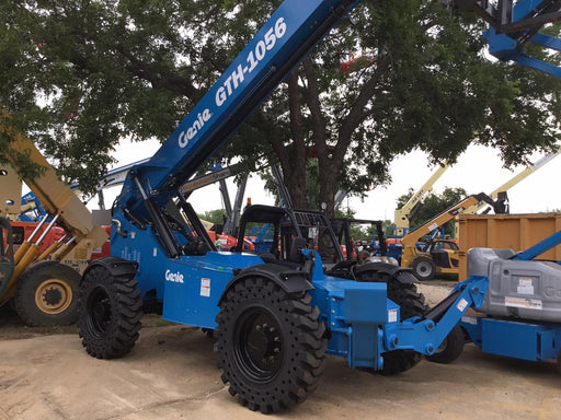 2017 Genie GTH-1056 Genie GTH1056, Solid Tires, 60" Carriage, Light Kit, Open ROPS