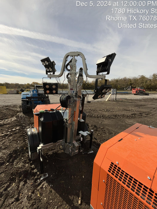 2024 Wanco WLTT-4MM4K Diesel, Deep Sea Controller, Shore Power Plug, Auto Start, (4) 350W LED Floodlights, 4kW Generator, 60 Gal Fuel Tank, 2" Ball, T3