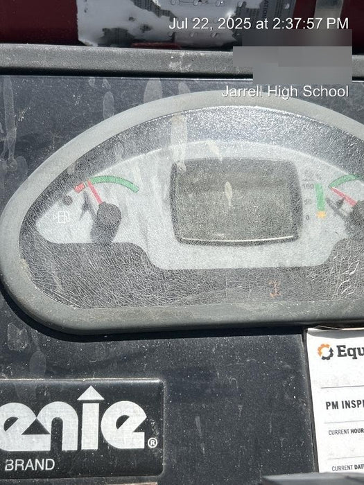 2018 Genie GTH-844 GTH-844 w/Open ROPS, Solid Tires, beacon/work lights, 60" carriage/forks