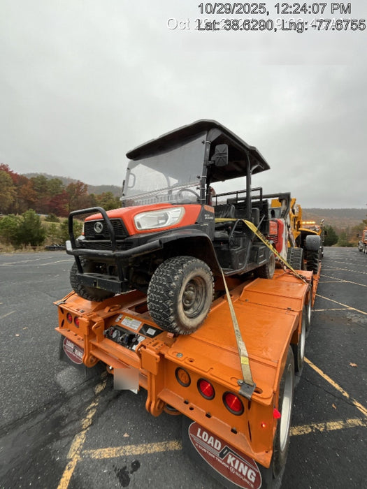 2021 Kubota RTV-X1140W-H Plastic Canopy, Windshield Acrylic Clear, LED Strobe Light, Wire Harness Kit, Back up Alarm
