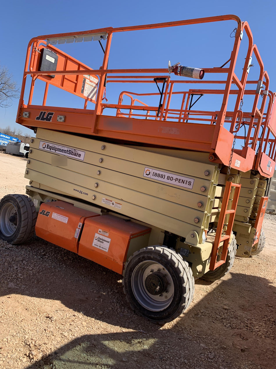 2019 JLG 4069LE Solid Non Marking Tires, Rotating Beacon