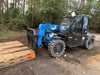 2020 Genie GTH-5519 Cab/Heat/Air, Solid Tires, Work Lights, Beacon, Aux Hydraulics, Back up Alarm