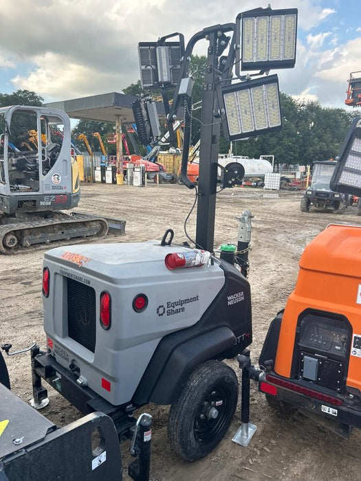 2024 Wacker Neuson LTT4 Diesel, Kohler KDW702, Deep Sea Controller, Auto Start, LED 320W, Bypass Outlet, T3