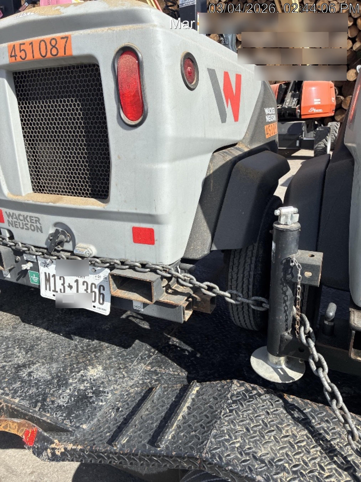 2024 Wacker Neuson LTT4 Diesel, Kohler KDW702, Deep Sea Controller, Auto Start, LED 320W, Bypass Outlet, T3