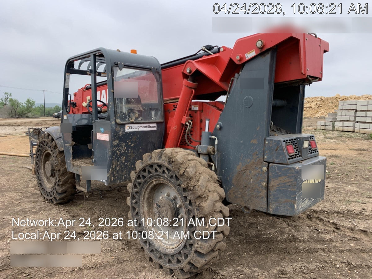 2018 Manitou MTA10055 MTA10055 - 120 HP T4, Canopy, Worklights/Strobe, Beacon, 66" Carriage, 60" Forks, Solid Tires, Lift Hook, Aux Hydraulics
