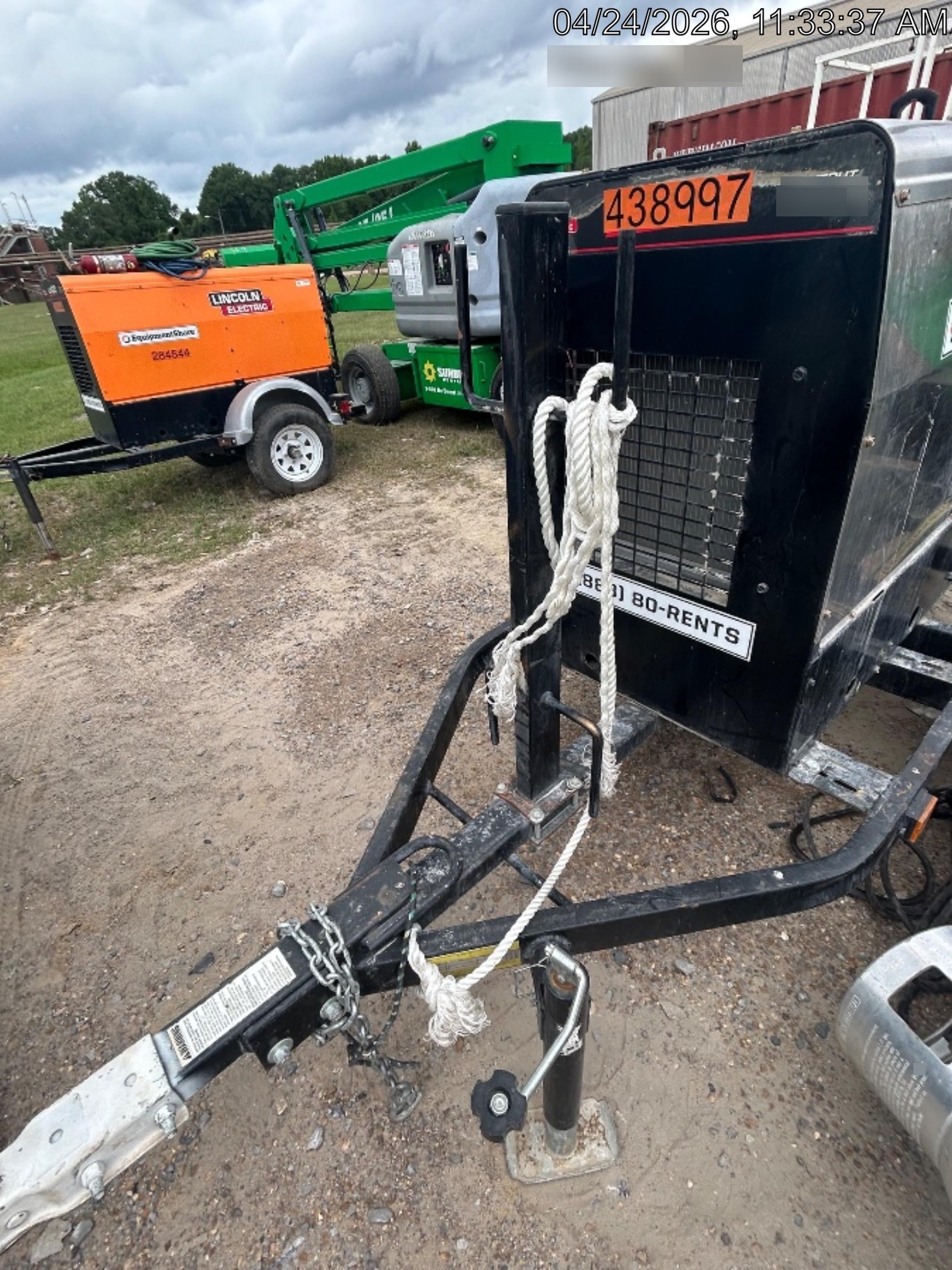 2024 Lincoln Electric LE400 Kubota V1505, Trlr, Cable Rack, Light Kit, ES Decals, T3