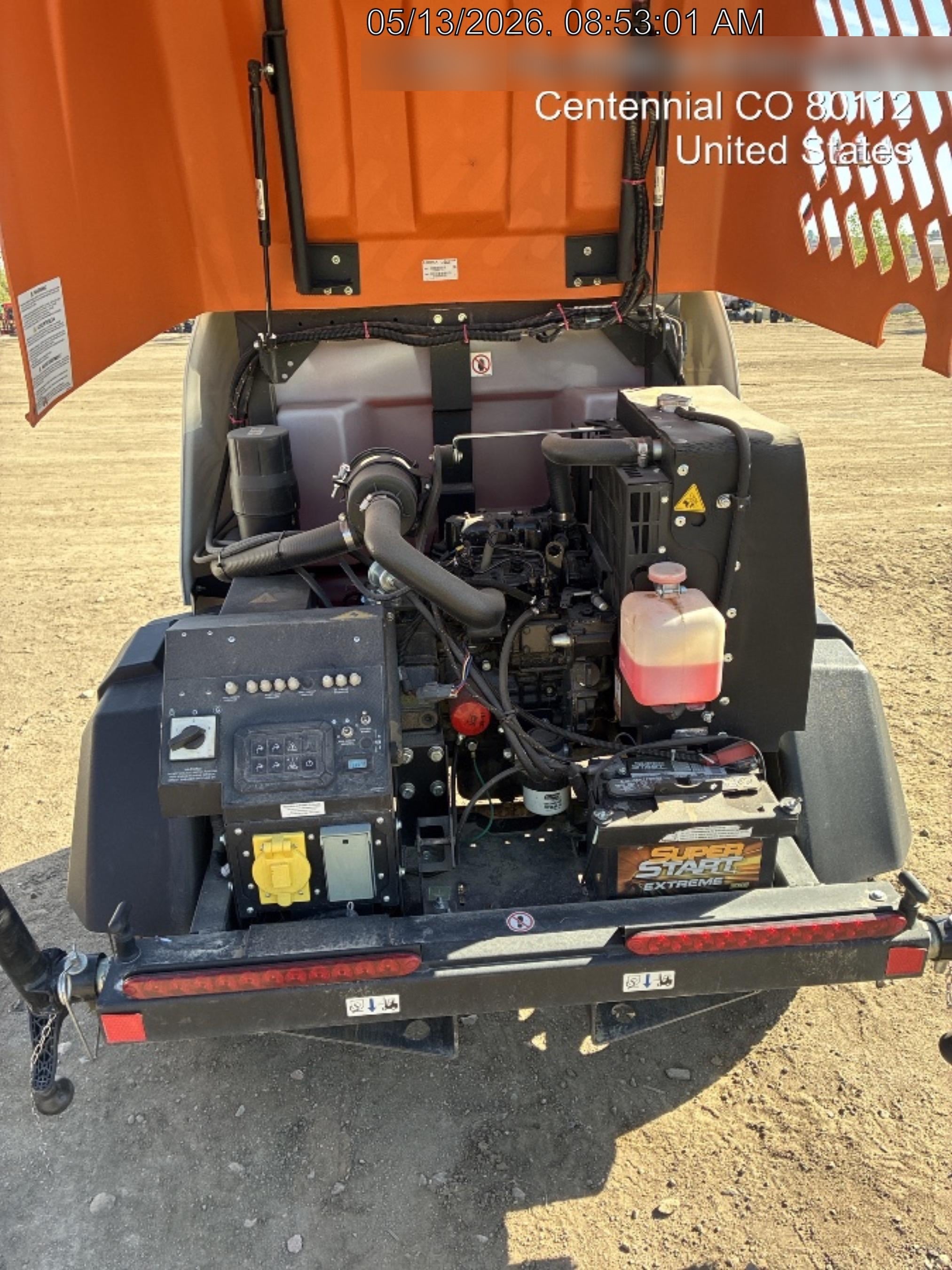 2023 Generac MLT2 Diesel, Flex Switch 120V Input, Powerzone Controller, 
(4) 320W LED Lights, 4kW Generator, 39.9 Gal Fuel Tank, 2" Ball, T3