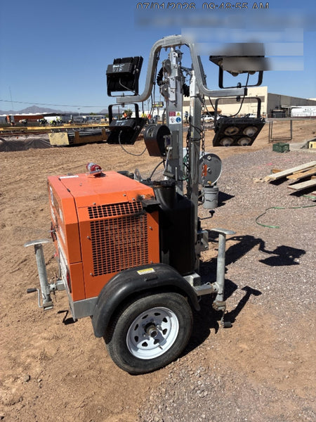 2024 Wanco WLTT-4MM4K Diesel, Deep Sea Controller, Shore Power Plug, Auto Start, (4) 350W LED Floodlights, 4kW Generator, 60 Gal Fuel Tank, 2" Ball, T3
