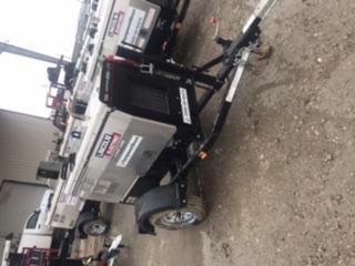 2019 Lincoln Electric Vantage 322 Welder Ready-Pak 3, Two wheel trailer, Fender and Light kit, Cable Rack