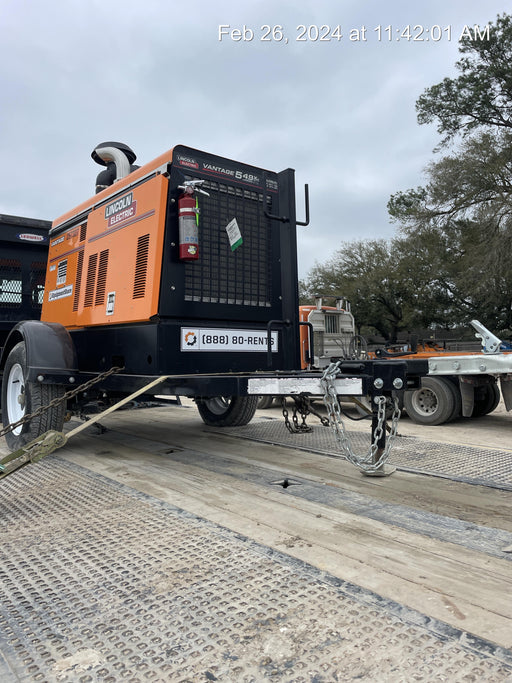 2022 Lincoln Electric Vantage 549X Crosslink Technology, Trailer Mounted, ES Decals, T3