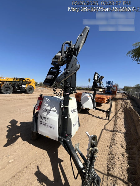 2023 Generac MLT2 Diesel, Flex Switch 120V Input, Powerzone Controller, (4) 320W LED Lights, 4kW Generator, 39.9 Gal Fuel Tank, 2" Ball, T3