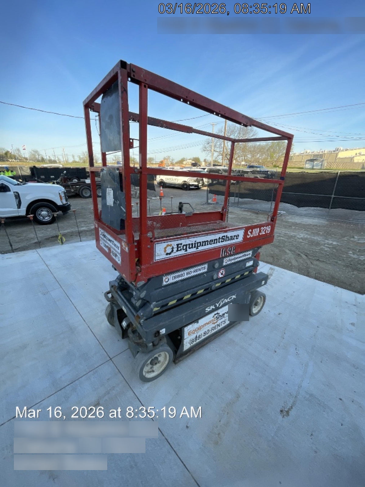 2016 Skyjack SJIII-3219 Skyjack SJ3219 Scissor Lift