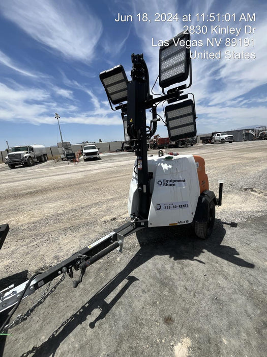 2023 Generac MLT2 Diesel, Flex Switch 120V Input, Powerzone Controller, 
(4) 320W LED Lights, 4kW Generator, 39.9 Gal Fuel Tank, 2" Ball, T3