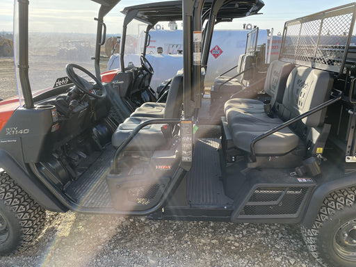 2022 Kubota RTV-X1140W-H Plastic Canopy, Windshield Acrylic Clear, LED Strobe Light, Wire Harness Kit, Back up Alarm