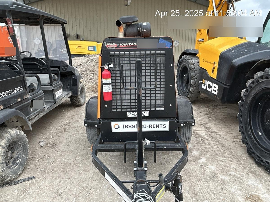 2023 Lincoln Electric Vantage 549X Crosslink Technology, Trailer Mounted, ES Decals, T3