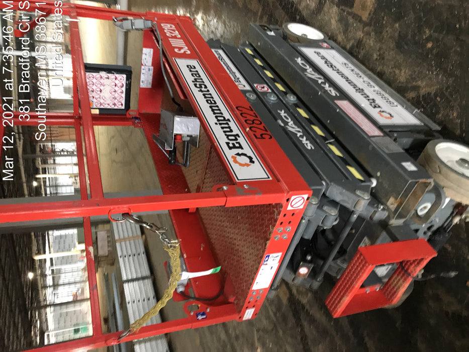 2019 Skyjack SJIII-3219 Standard Options, Trojan Batteries