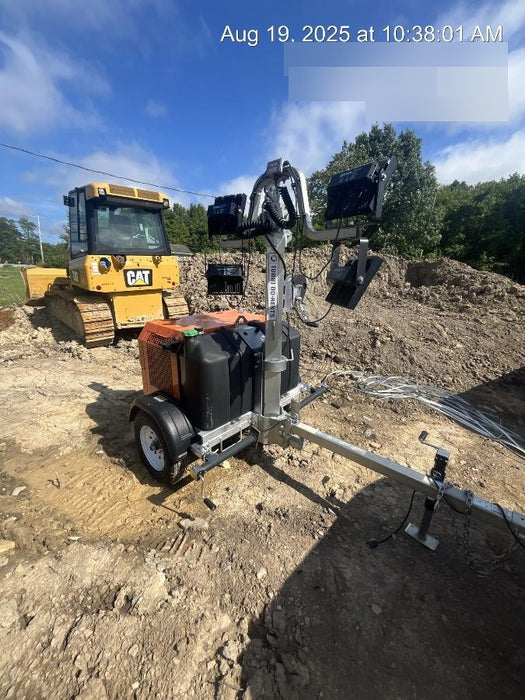 2024 Wanco WLTT-4MM4K Diesel, Deep Sea Controller, Shore Power Plug, Auto Start, (4) 350W LED Floodlights, 4kW Generator, 60 Gal Fuel Tank, 2" Ball, T3