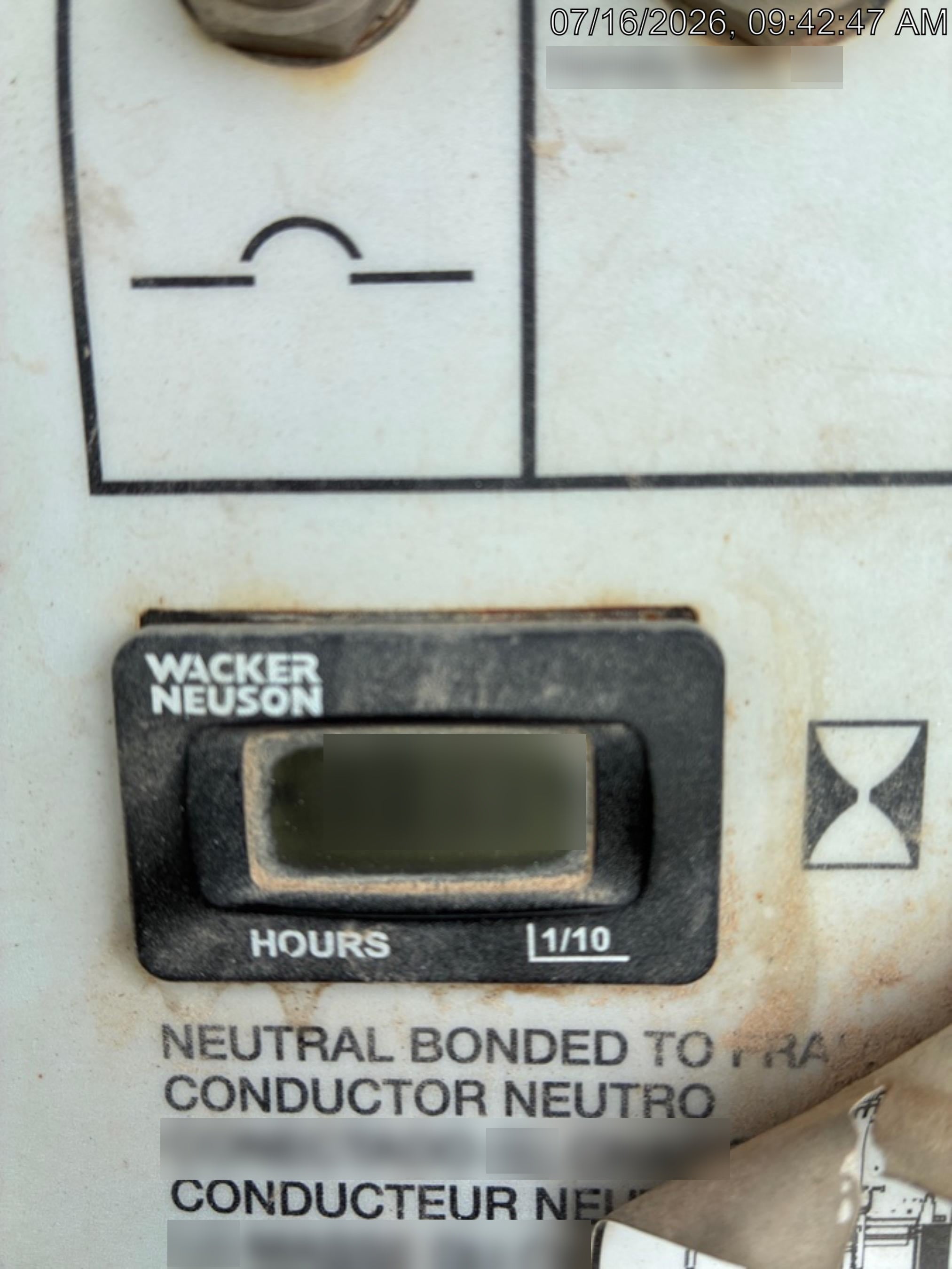 2019 Wacker Neuson LTV6L-MH Standard Options, ES Track Hardware, Fuel Level Sensor