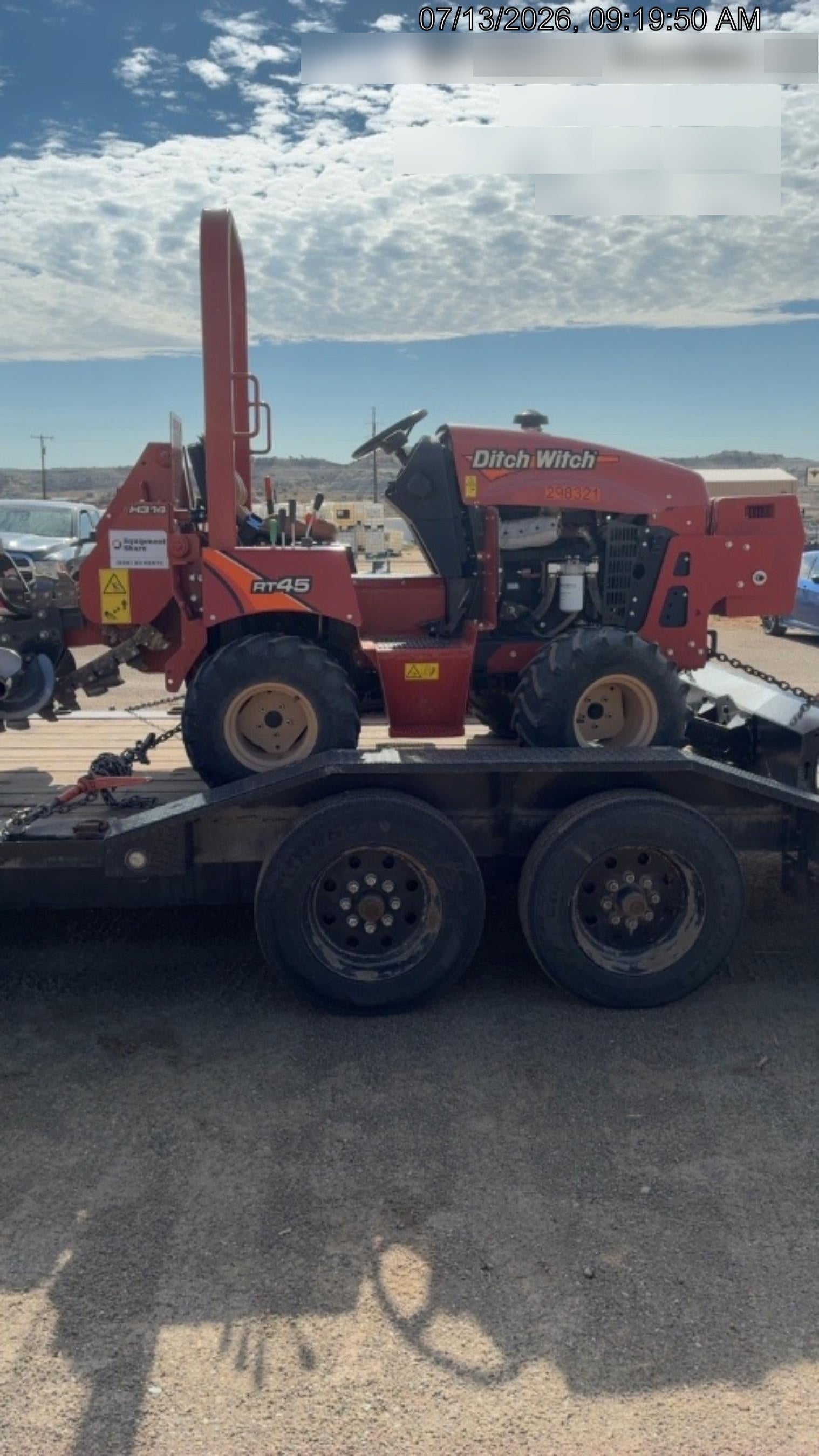 2023 DITCH WITCH RT45A