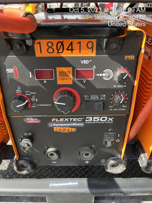 2021 LINCOLN ELECTRIC FLEXTEC 350X