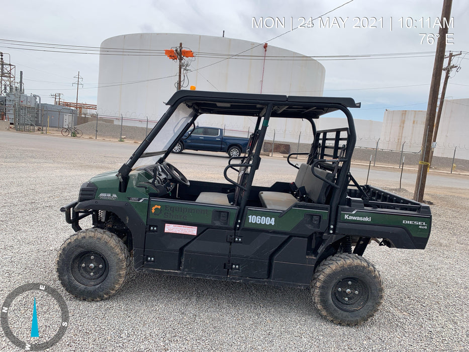 2020 Kawasaki MULE PRO-DX Diesel, 6-Seater, Canopy