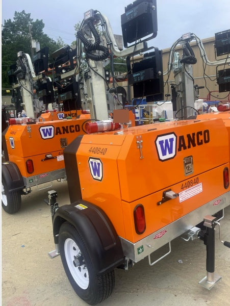 2024 Wanco WLTT-4MM4K Diesel, Deep Sea Controller, Shore Power Plug, Auto Start, (4) 350W LED Floodlights, 4kW Generator, 60 Gal Fuel Tank, 2" Ball, T3