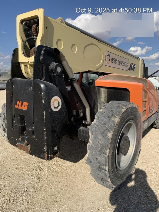 2019 JLG 1255 JLG 1255 T4F w/Open ROPS, Solid Tires, Work Lights/Beacon, 60" Carriage/Forks